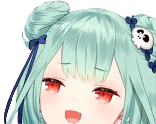 🦋 อนิเมะ, การ์ตูน, น่ารัก, สติกเกอร์, สาวอนิเมะ, VTuber telegram sticker