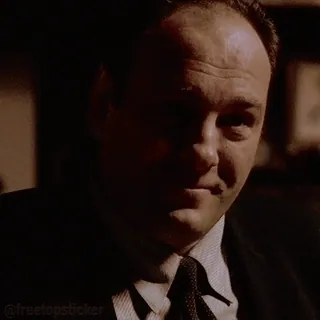 😏 Tony Soprano The Sopranos telegram sticker