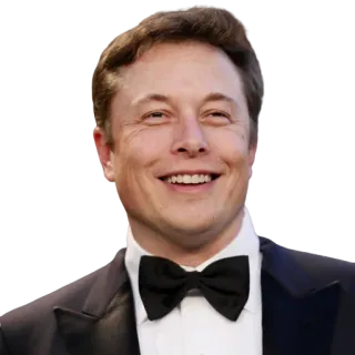 😄 Elon Musk elon musk, empresário, empreendedor, tecnologia, tesla, spacex telegram sticker