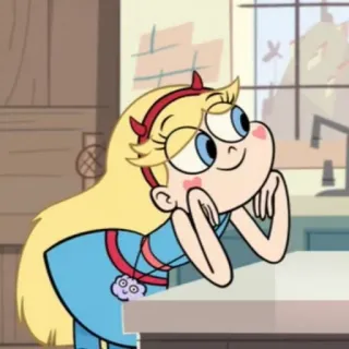 💫 Star Butterfly Star vs. the Forces of Evil dibujos animados, princesa, animado, lindo, feliz whatsapp sticker