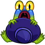 😱 青蛙, 卡通, 动物, 贴纸 whatsapp sticker