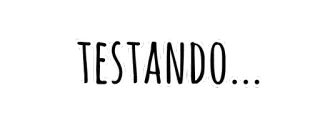 🤓 TESTANDO... testing, Portuguese, text, sticker telegram sticker