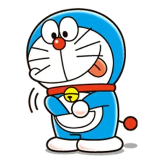 😛 Doraemon Cartoon, Katze, Anime, Manga, Roboter telegram sticker