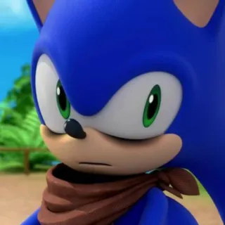 😯 Sonic the Hedgehog Мультфильм, Соник, Синий, Ёж telegram sticker