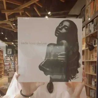 😍 Sade Adu Love Deluxe sade love deluxe sade, love deluxe, vinyl record, music album, soul music, jazz, album cover, singer telegram sticker