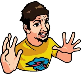 🤪 Cartoon, Figur, Sticker, Fanart telegram sticker