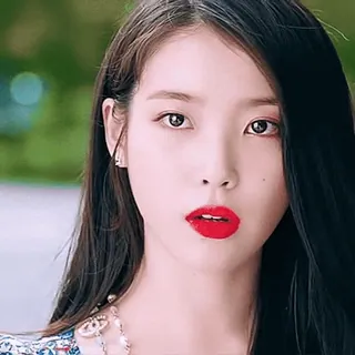 😋 IU kpop, singer, actress, korean, celebrity, music telegram sticker