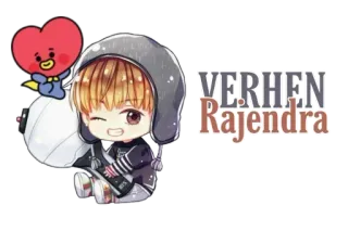 〰 VERHEN Rajendra telegram sticker
