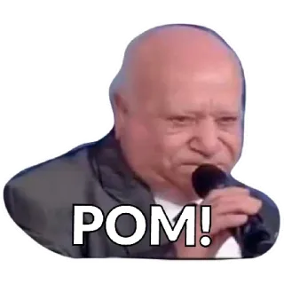 😁 POM! whatsapp sticker