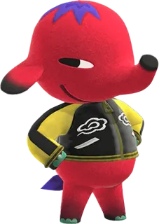 🐘 Axel animal crossing, nintendo, elefant, videospiel, charakter telegram sticker