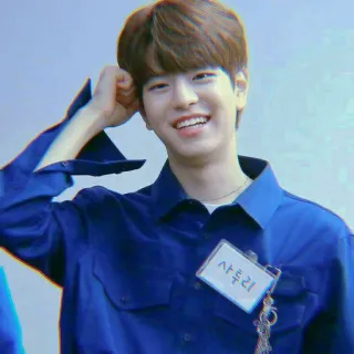 🐱 사투리 coréen, homme, asiatique, portrait, souriant, jeune whatsapp sticker
