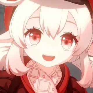 😊 Klee Genshin Impact anime, klee, genshin impact, video game, character, cute telegram sticker