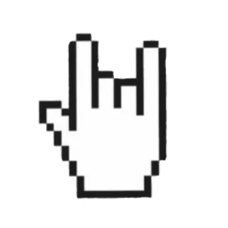 🤘 ร็อค, ท่าทางมือ, เขี้ยวปีศาจ, เพลง, ร็อคแอนด์โรล telegram sticker