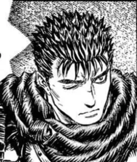 🖤 Guts Berserk anime, manga, warrior, berserk, guts whatsapp sticker