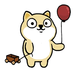 little_fat_shibainu_full telegram stickers