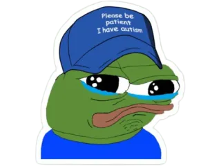 PEPE BUBU by @sir_na whatsapp stickers