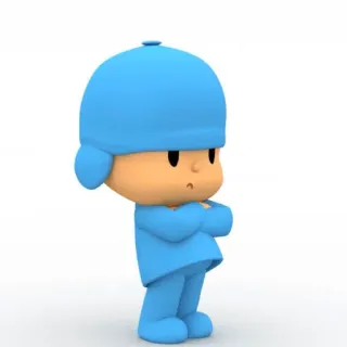 😀 Pocoyo Pocoyo, Kartun, Karakter, Animasi telegram sticker