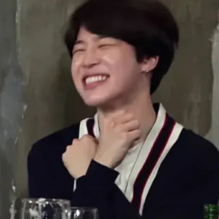 ☺ Jimin kpop, BTS, singer, entertainer, happy telegram sticker