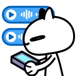 🤩 QooBee Agapi telegram sticker