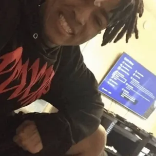 🖤 XXXTentacion rapper, muziek, xxxtentacion, portret telegram sticker