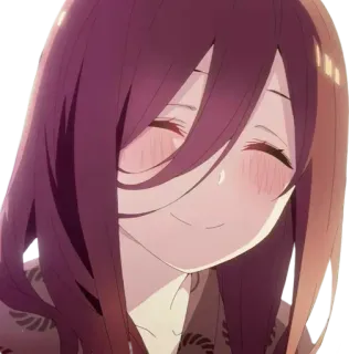 😊 アニメ, 女の子, 可愛い, 笑顔, 照れ, 元気 telegram sticker