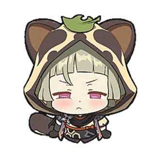 😠 Sayu Genshin Impact Anime, Videospiel, Genshin Impact, süß, schläfrig whatsapp sticker