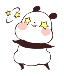 😍 schattig, kawaii, sterren, cartoon telegram sticker