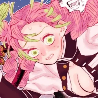 ❤️ Mitsuri Kanroji Demon Slayer Anime, Manga, Demon Slayer, Mitsuri Kanroji, Pilar Cinta telegram sticker