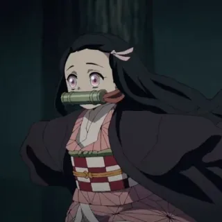 nezuko telegram stickers