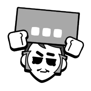 😶 Byron Brawl Stars brawl stars, byron, juego, juego móvil whatsapp sticker