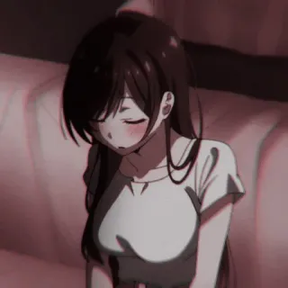 ⛓ Ragazza anime, Cartone animato, Manga, Chibi telegram sticker