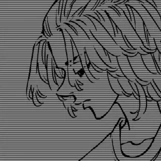 🧸 Anime, Manga, Illustrazione, Ritratto, Disegno, Line art, Cartone animato telegram sticker