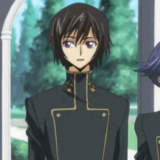 🥀 Lelouch Lamperouge Code Geass Anime, Personaggio, Lelouch, Code Geass, Personaggio anime, Manga whatsapp sticker