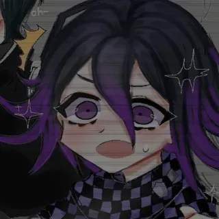 😠 Kokichi Oma Danganronpa V3: Killing Harmony Anime, Manga, Kokichi Oma, Danganronpa, Charakter, Fanart telegram sticker