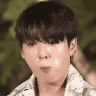 😐 Jungkook BTS, K-Pop, cantante, ídolo, músico telegram sticker