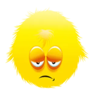 😶 Эмодзи, Грустный, Лицо, Желтый, Мультфильм whatsapp sticker