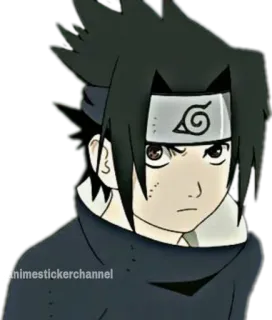 😒 Sasuke Uchiha Naruto anime, manga, sasuke, uchiha, naruto, ninja telegram sticker