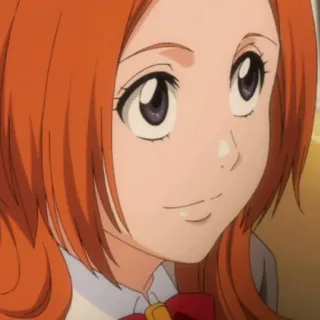 🙂 Orihime Inoue Bleach anime, manga, character, orihime inoue, bleach telegram sticker