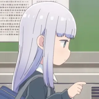🐰 Anime, Mädchen, Cartoon, Niedlich, Zeigen telegram sticker