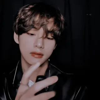 🤎 V V, BTS, Kpop, Kim Taehyung, Piosenkarz, Idol, Koreański whatsapp sticker