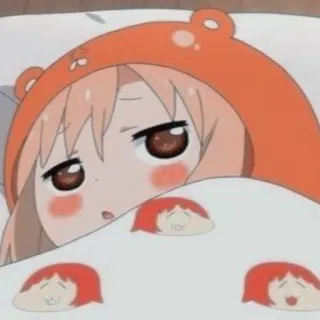 🥤 Umaru Doma Himouto! Umaru-chan Anime, Umaru, Himouto, Endormi, Mignon telegram sticker