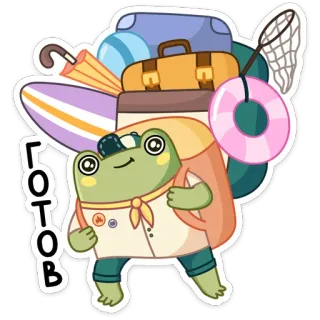 Летний Хоппер (@TgSticker) whatsapp stickers