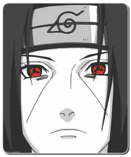 🎧 Itachi Uchiha Naruto Itachi, Uchiha, Naruto, Anime, Manga, Sharingan telegram sticker