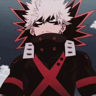 💥 Bakugo My Hero Academia anime, my hero academia, bakugo, manga, hero telegram sticker