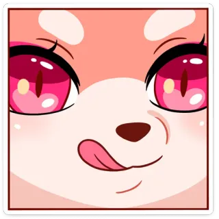 Кицунэ Аи (@TgSticker) whatsapp stickers