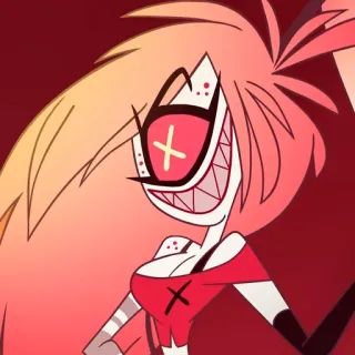 😏 Cherri Bomb Hazbin Hotel Animación, Demonio, Dibujos animados, Personaje, Hazbin Hotel, Cherri Bomb whatsapp sticker