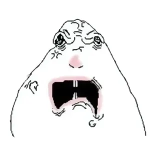 👄 Wojak Meme telegram sticker