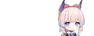 🌟 Sangonomiya Kokomi Genshin Impact Anime, Chibi, Kokomi, Genshin Impact telegram sticker