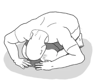 🙇 bowing, man, submission, respect, kneeling, prayer telegram sticker