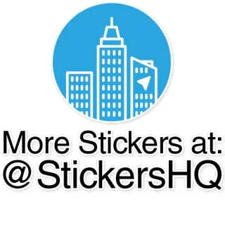 ➕ More Stickers at: @StickersHQ стикеры, StickersHQ, город, здания, telegram telegram sticker